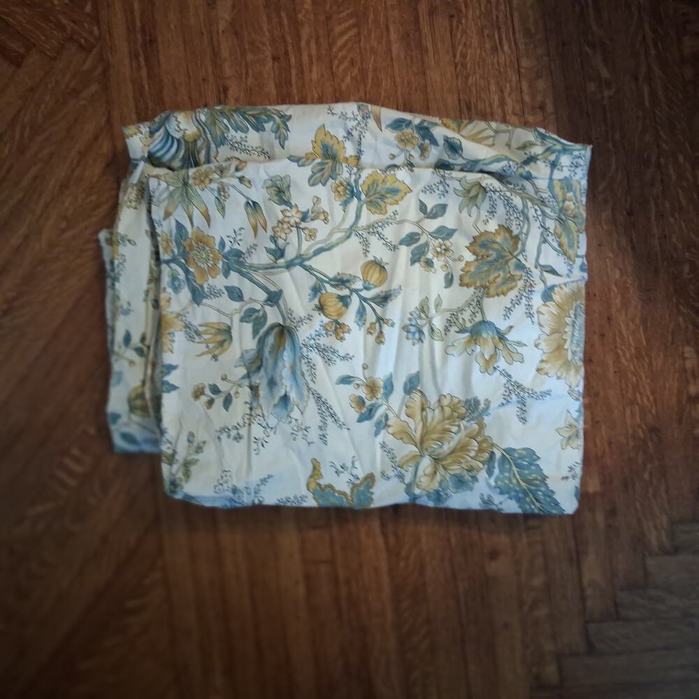 Pottery Barn Duvet cover bedspread twin cotton floral Marie Palampore